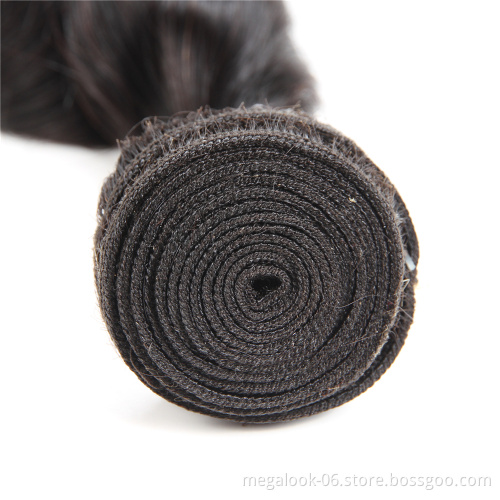 Brazilian Raw Virgin Cuticle Aligned Single Drawn Women Curly Egg Curl Funmi Hair